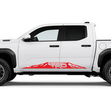 TRD Off Road Mountains Side Rocker Panel Aufkleber für Toyota Tacoma 4. Generation 2
 3
