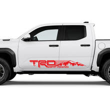 TRD Offroad Mountains Waldseite Rocker Panel Aufkleber für Toyota Tacoma 4. Generation
 3