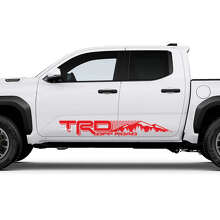 TRD Offroad Mountains Waldseite Rocker Panel Aufkleber für Toyota Tacoma 4. Generation
 3