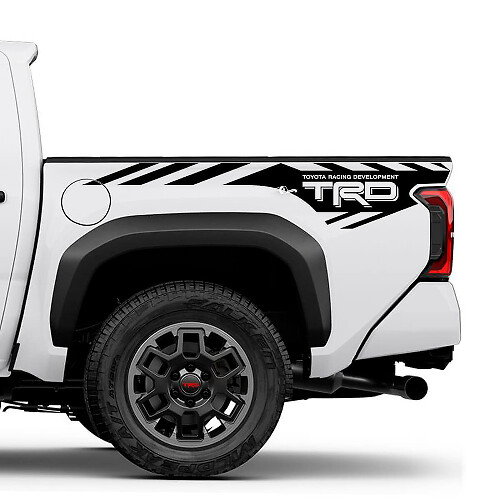 TRD Off Road Mountains Bettlastwagen Aufkleber für Toyota Tacoma 4. Generation

