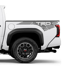 TRD Off Road geometrischer Stil Vinyl-Aufkleber für die Bettschürze des Toyota Tacoma_2