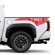 TRD Off Road geometrischer Stil Vinyl-Aufkleber für die Bettschürze des Toyota Tacoma_3
