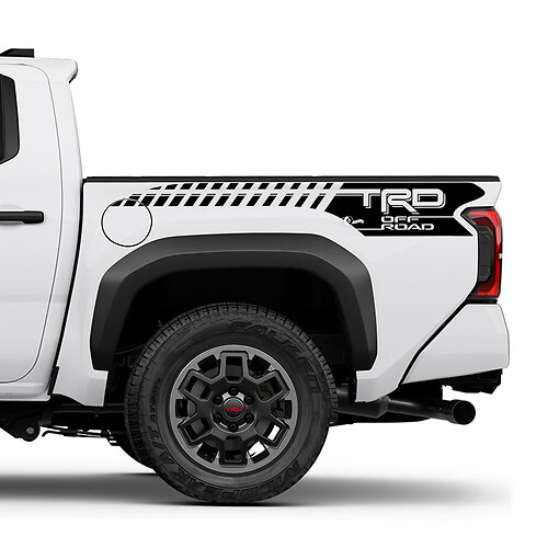 TRD Off Road Mountains Nachtwagen Aufkleber Aufkleber für Toyota Tacoma 4. Gen 3
