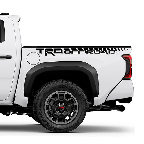 TRD Off Road Nacht LKW -Aufkleber Aufkleber für Toyota Tacoma 4. Gen 2
