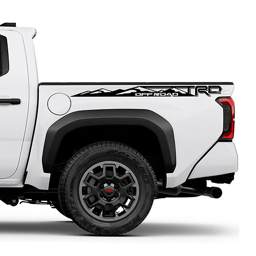 Berge TRD Off Road Nacht LKW -Aufkleber Aufkleber für Toyota Tacoma 4. Generation
