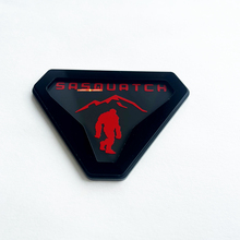 Sasquatch Yeti Bigfoot Fender Abzeichen Heckklappe Emblem 3D Abzeichen
 2