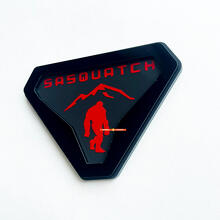 Sasquatch Yeti Bigfoot 3D Kotflügel- oder Heckklappen-Aufkleber_3