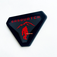 Sasquatch Yeti Bigfoot Fender Abzeichen Heckklappe Emblem 3D Abzeichen
 3