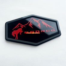 Bronco Mountains Edition Fender Abzeichen Heckklappe Emblem 3D -Abzeichen
 2