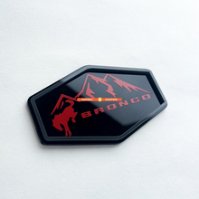 Bronco Mountains Edition Fender Abzeichen Heckklappe Emblem 3D -Abzeichen
 5