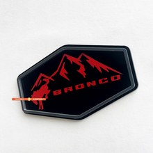 Bronco Mountains Edition Fender Abzeichen Heckklappe Emblem 3D -Abzeichen
 7