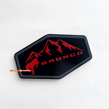 Bronco Mountains Edition Fender Abzeichen Heckklappe Emblem 3D -Abzeichen
 8