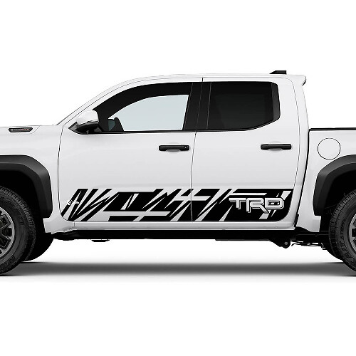 TRD Off Road Mountains Side Rocker Panel Decals Aufkleber für Toyota Tacoma vierte Generation
