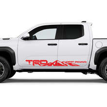 TRD Off Road Side Rocker Panel Decals Aufkleber für Toyota Tacoma
 2