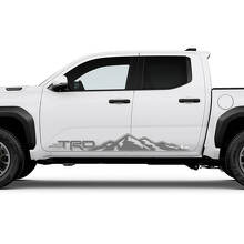 TRD Off Road Side Mountains Rocker Panel Decals Aufkleber für Toyota Tacoma
 2