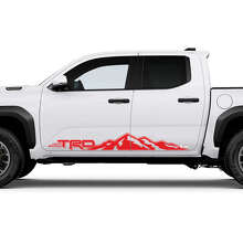 TRD Off Road Side Mountains Rocker Panel Decals Aufkleber für Toyota Tacoma
 3