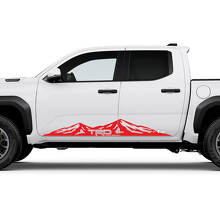 TRD Off Road Side Mountains Rocker Panel Decals Aufkleber für Toyota Tacoma 2
 3