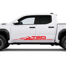 TRD Off Road Seitliche Mountain Rocker Panel Aufkleber 3 für Toyota Tacoma 3