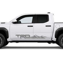 Beschriftung TRD Off Road Berg-Seitenflächen Rocker-Panel-Aufkleber für Toyota Tacoma 2