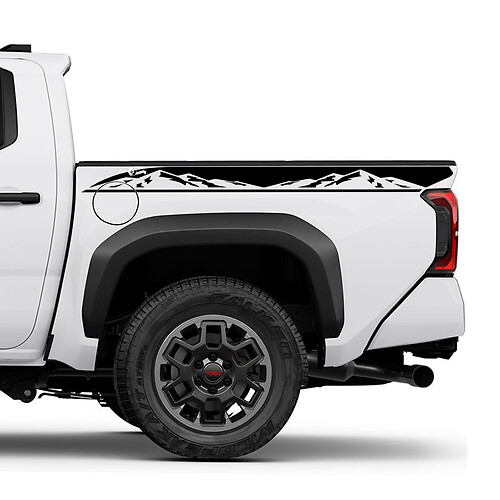 BergbettlKW -Aufkleber Aufkleber für Toyota Tacoma 4. Generation Generation
