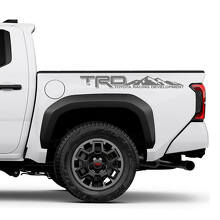 TRD Off Road Mountains Bettseite LKW Aufkleber für Toyota Tacoma
 2