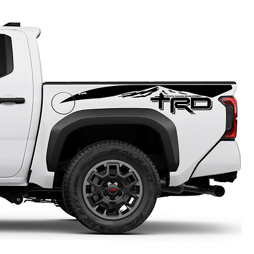 TRD Off Road Mountains Nachtwagen Aufkleber für Toyota Tacoma 2
