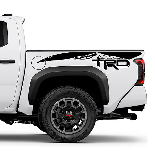 TRD Off Road Mountains Nachtwagen Aufkleber für Toyota Tacoma 2
 1