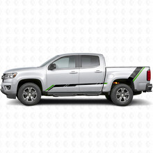 Rising Accent Tür- & Seitenbettt-Streifen aus Vinyl für Chevrolet Colorado 2. Generation 2015-2022_4