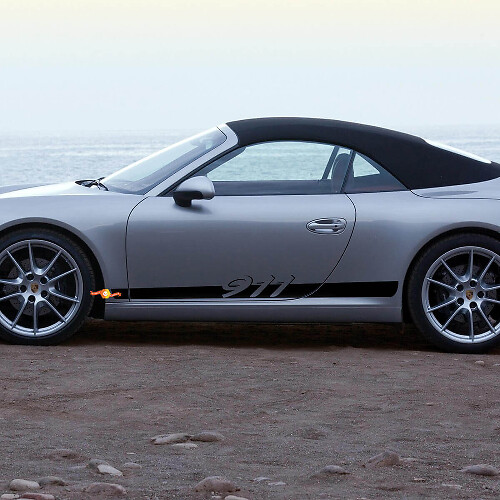 Seite 911 Türen Stripes Kit Aufkleber für Porsche 911
