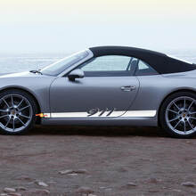 Seite 911 Türen Stripes Kit Aufkleber für Porsche 911
 2