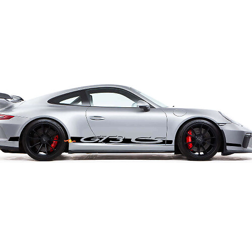 GT3 CS Style Seitenstreifen Vinyl-Aufkleber-Set für Porsche 911 GT3