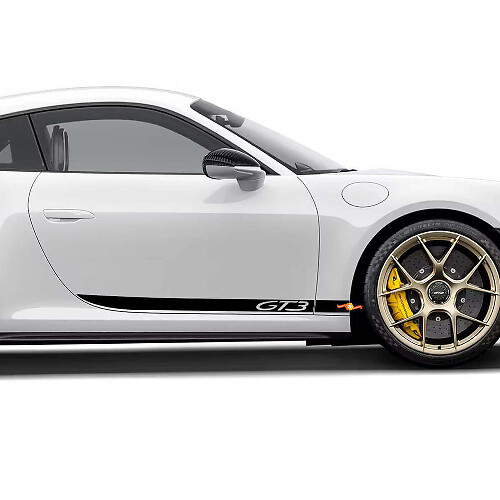 Seite 911 GT3 Doors Stripes Kit Aufkleber für Porsche 911 GT3
