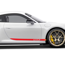 Seite 911 GT3 Doors Stripes Kit Aufkleber für Porsche 911 GT3
 3