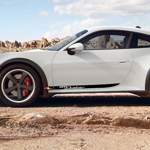 Seite 911 Dakar Doors Stripes Kit Aufkleber für Porsche 911 Dakar
