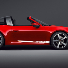 Seite 911 Targa 4s Doors Stripes Kit Aufkleber für Porsche 911 Targa 4s
 2