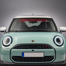 Windschutzscheibe karierte Streifen -Vinyl -Grafik -Aufkleber für Mini Cooper S
 2