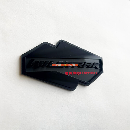 Bronco Mountains Edition Fender Abzeichen Heckklappe Emblem 3D -Abzeichen
