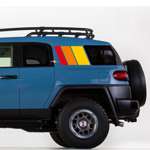 2x Toyota FJ Cruiser Mountains Seite Vinyl -Abziehbilder Grafik Rally Aufkleber Kit
 2
