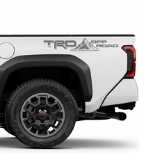 TRD -Off -Straßentüren Seiten am Nachtbett Rennstreifen -LKW -Aufkleber für Toyota Tacoma 4. Generation
 2