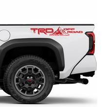 TRD -Off -Straßentüren Seiten am Nachtbett Rennstreifen -LKW -Aufkleber für Toyota Tacoma 4. Generation
 3