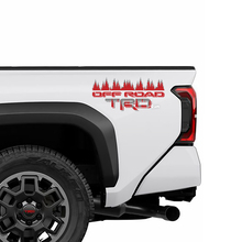 TRD -Off -Straßentüren Seiten Nachtbäume LKW -Aufkleber Aufkleber für Toyota Tacoma 4. Generation
 2