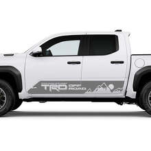 TRD Off Road Side Mountains Sun Rocker Panel Decals Aufkleber für Toyota Tacoma
 2