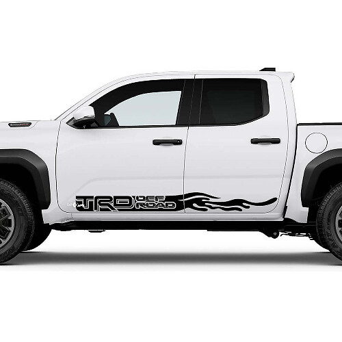 TRD Off Road Side Mountains Sun Rocker Panel Decals Aufkleber für Toyota Tacoma
