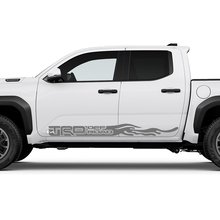 TRD Off Road Side Mountains Sun Rocker Panel Decals Aufkleber für Toyota Tacoma
 2