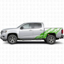 Gezackte Tür- & Seitenwand-Vinylstreifen für Chevrolet Colorado 2. Generation 2015-2022_6