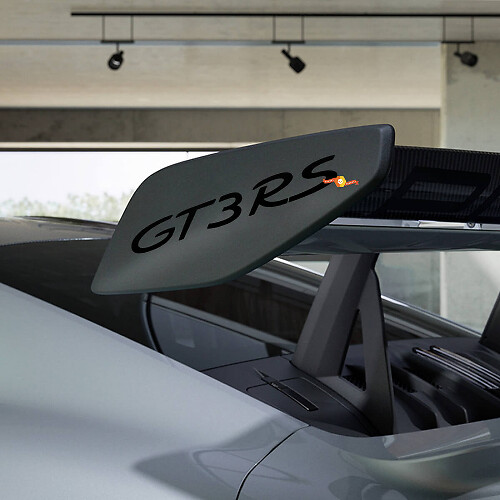 GT3RS Spoiler -Aufkleber für Porsche GT3

