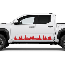 Berge Bäume Seitentüren Tafel Aufkleber für Toyota Tundra
 3