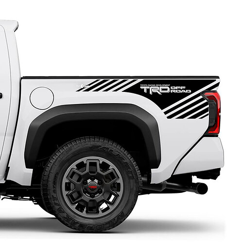 Berge Bäume Seitentüren Tafel Aufkleber für Toyota Tundra
