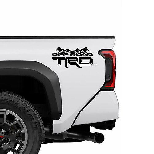 TRD Off Road Mountains Nachtwagen Aufkleber Aufkleber für Toyota Trucks 2
