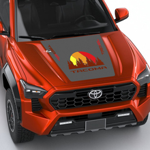 TRD Off Road Vintage Retro Heritage Stripes Wrap Hood Decal Aufkleber für Toyota Tacoma vierte Generation
 2